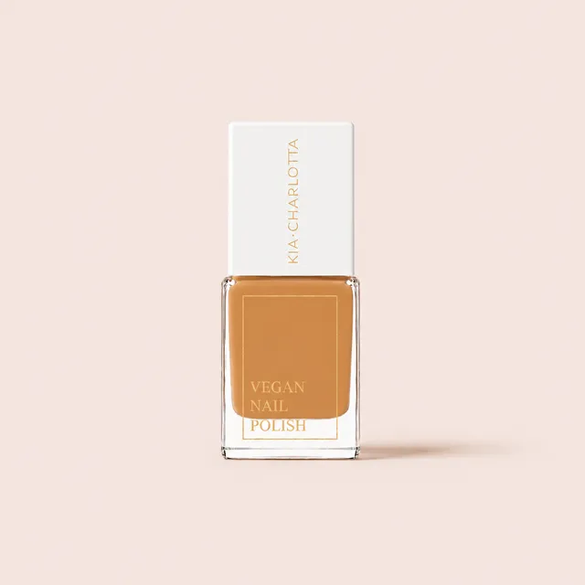 kia-charlotta-sunrise-veganer-nagellack-caramel-mit-pfirsich-ton image 1