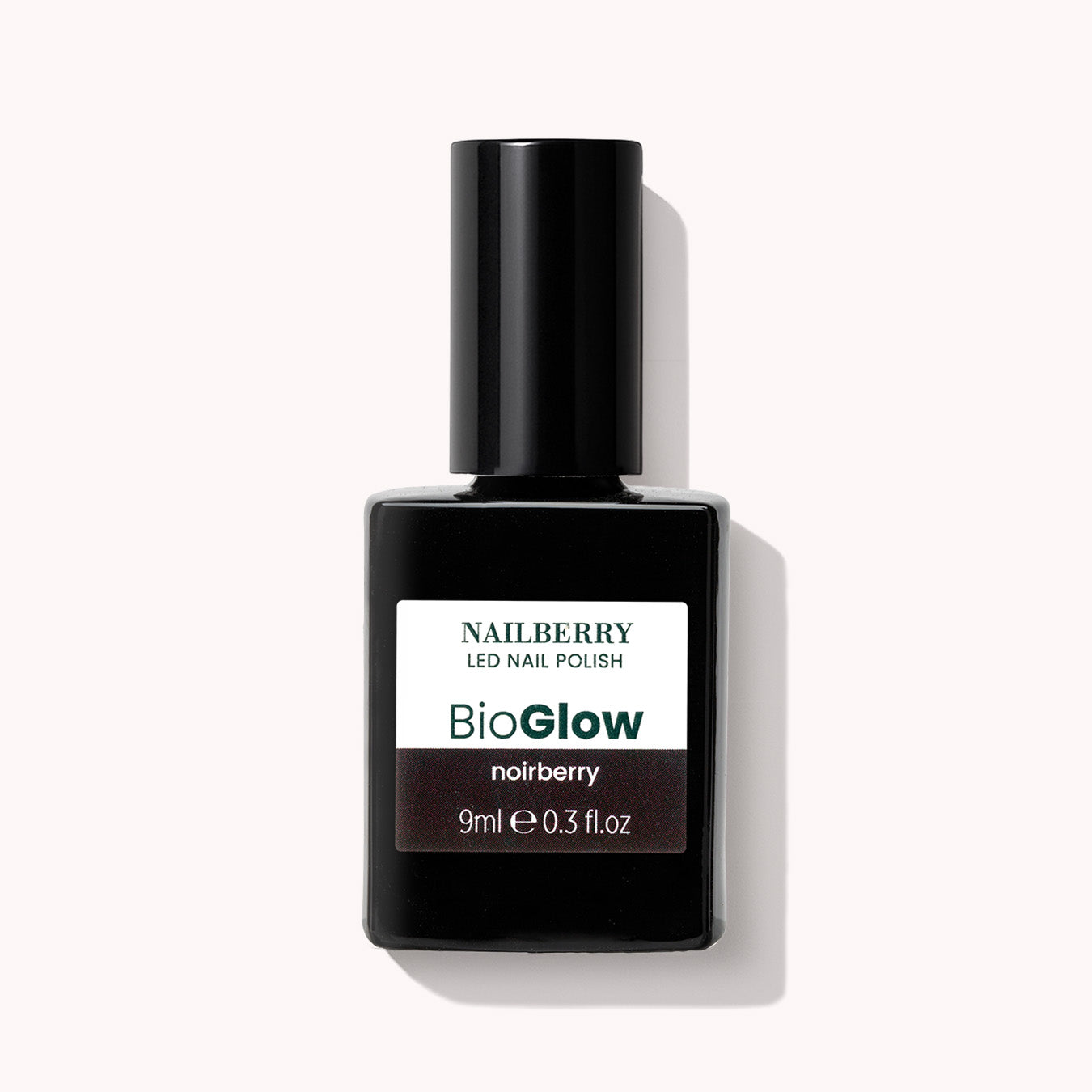 nailberry-bioglow-noirberry-led-nagellack-tiefes-schwarz-rot-opaque image 1