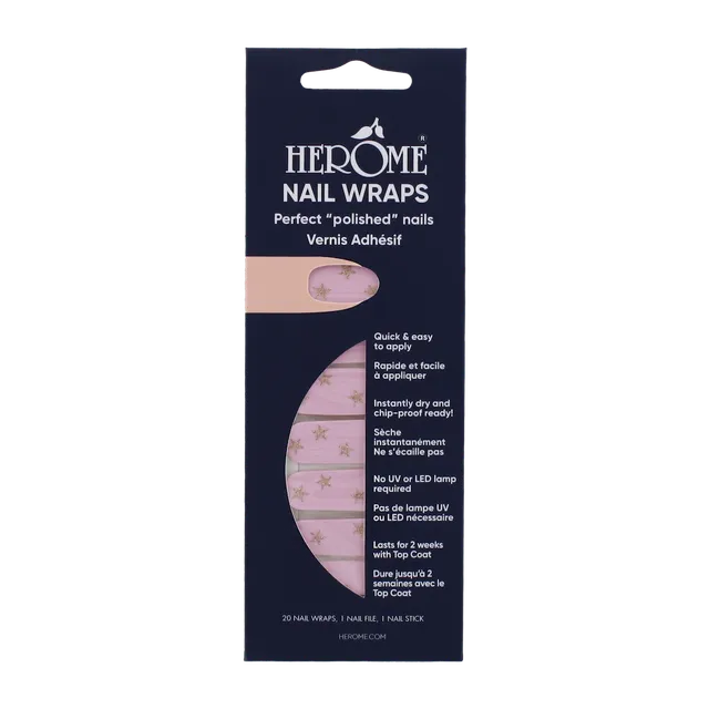 her-me-nagelfolien-sternenrosa-nail-wraps-ohne-uv-lampe image 1