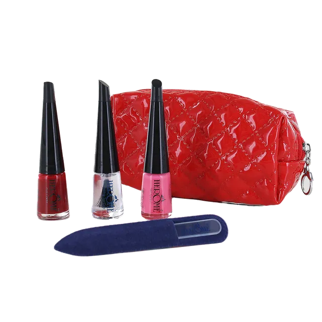 her-me-love-your-nails-set-nagellack-set-rot-rosa-mit-top-coat-und-glasfeile image 1