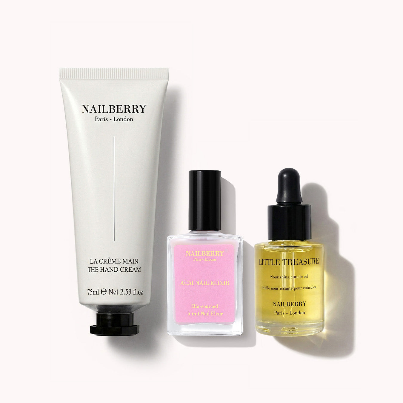 nailberry-hydrate-fortify-pflege-set-nagel-elixier-nagelhaut-l-handcreme image 1