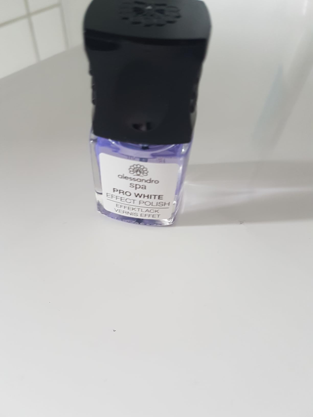 Farbe top, eine Schicht zu wenig