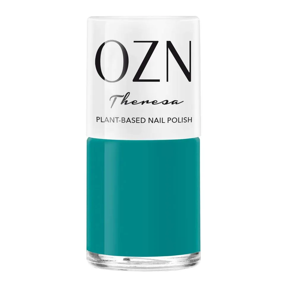 ozn-theresa-pflanzenbasierter-nagellack-petrol-smaragd-gr-n-22-free image 1
