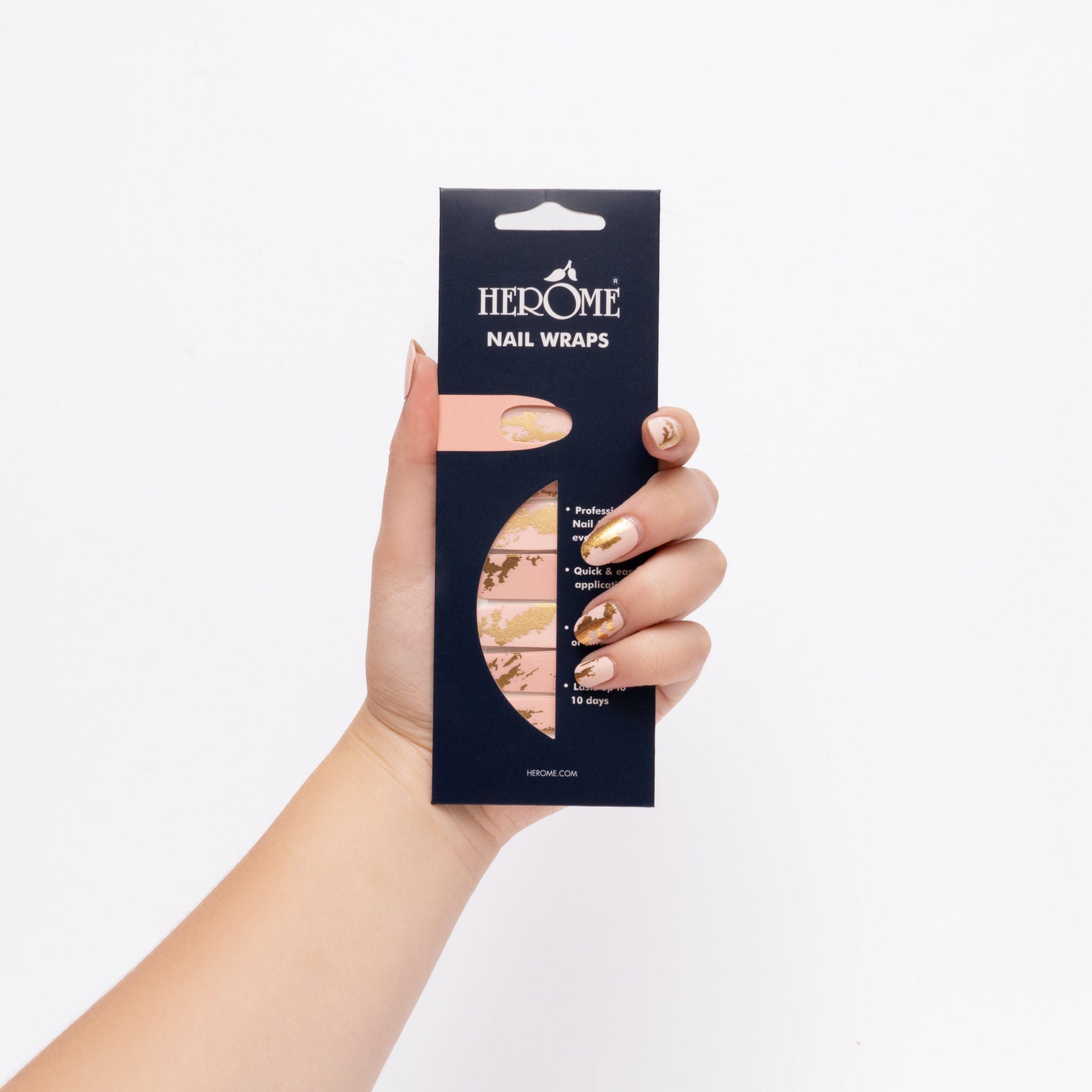her-me-nagelfolien-rosa-goldmarmor-nail-wraps-ohne-uv-lampe image 2
