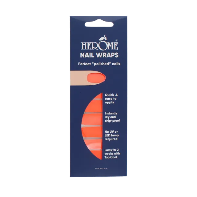 her-me-nagelfolien-neon-tangerine-nail-wraps image 1