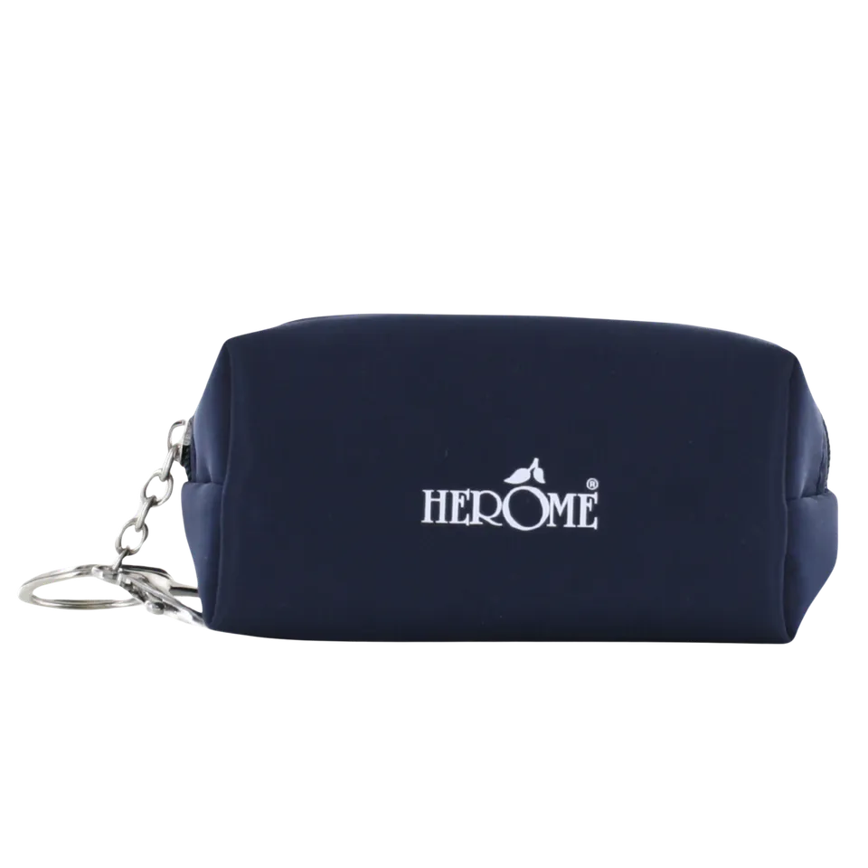 her-me-schl-sselanh-ngertasche-dunkelblau-mini-beauty-tasche-aus-nylon image 1