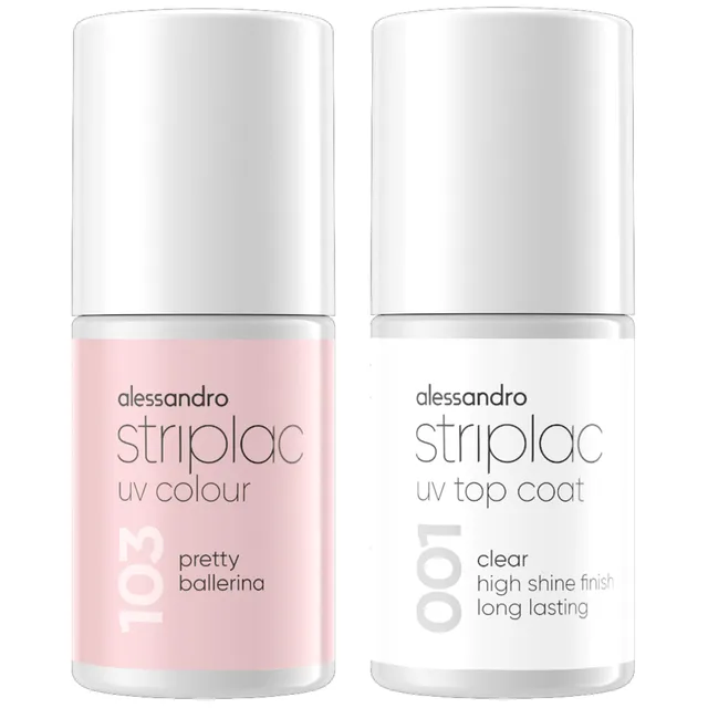 alessandro-striplac-pretty-ballerina-top-coat-bundle-2x-6-5ml image 1