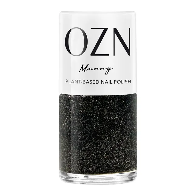 ozn-marry-nagellack-transparentes-schwarz-mit-silber-glitzer image 1