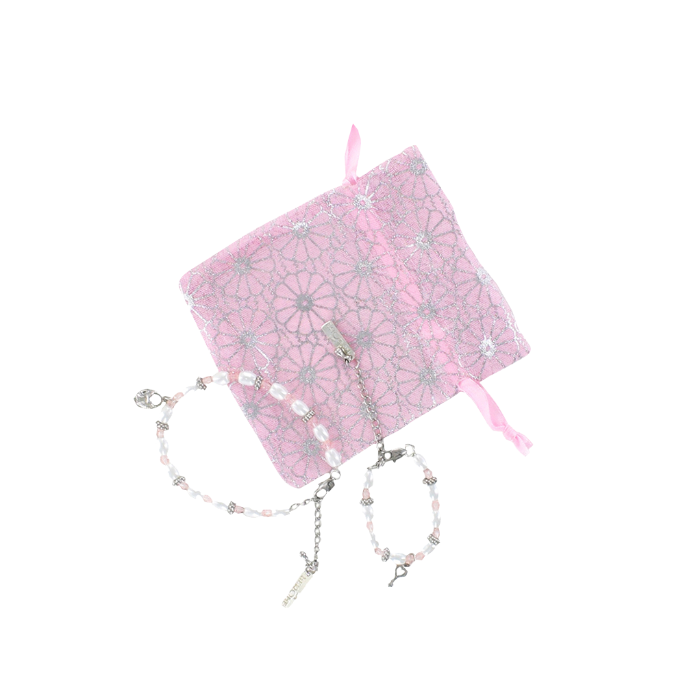 her-me-prinzessin-armband-mutter-und-tochter-set-schloss-schl-ssel-2-tlg image 1
