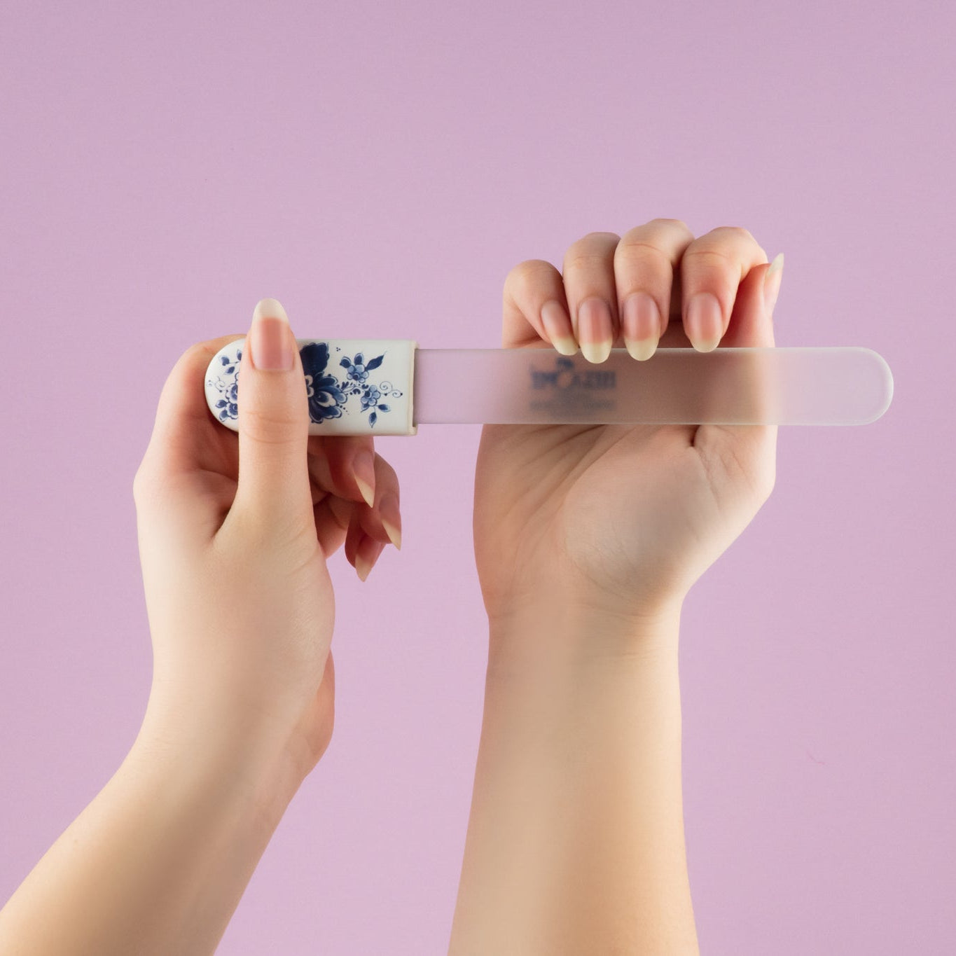 her-me-glasnagelfeile-gro-delfter-blau-mit-etui image 2