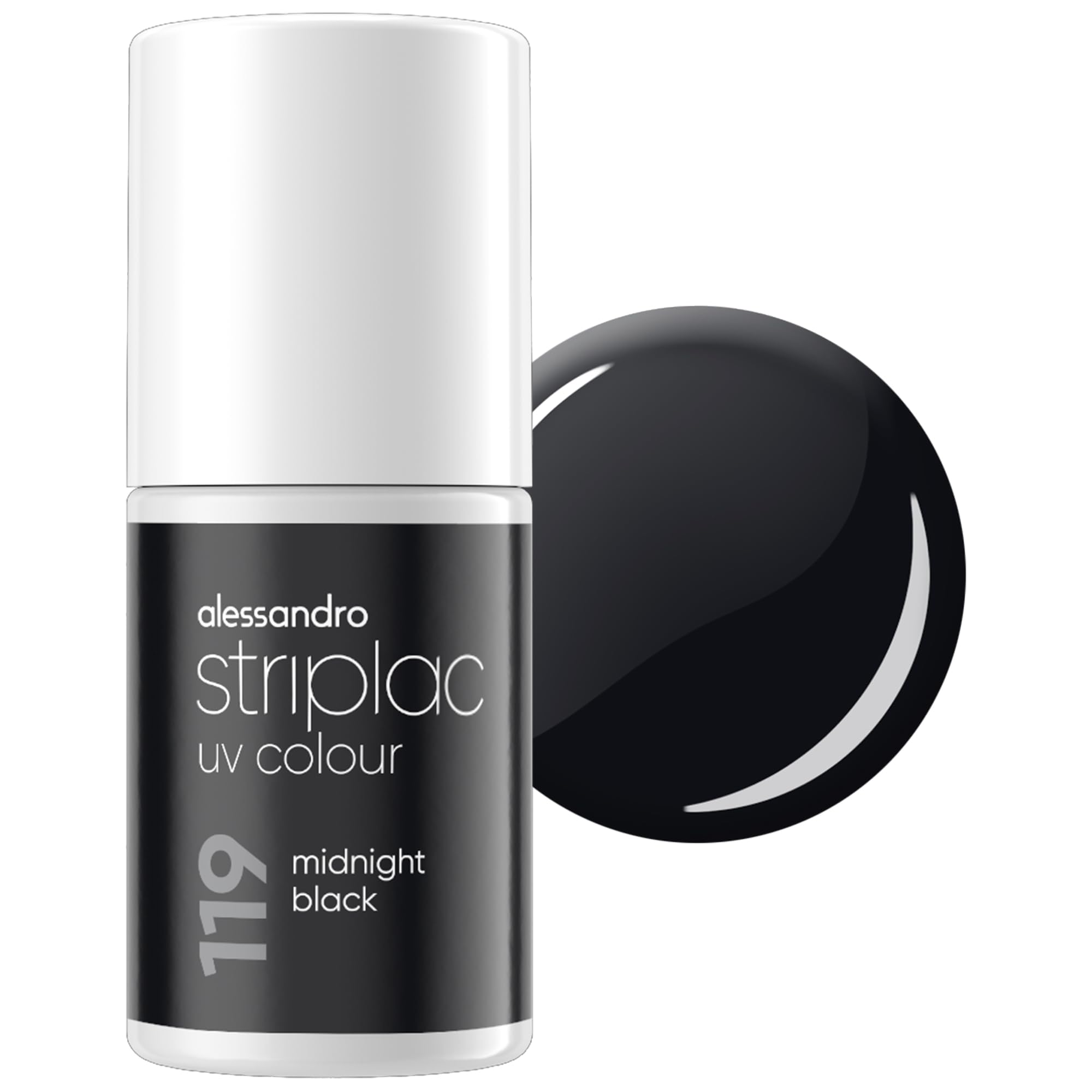 alessandro-striplac-uv-nagellack-midnight-black-schwarz-6-5-ml image 1