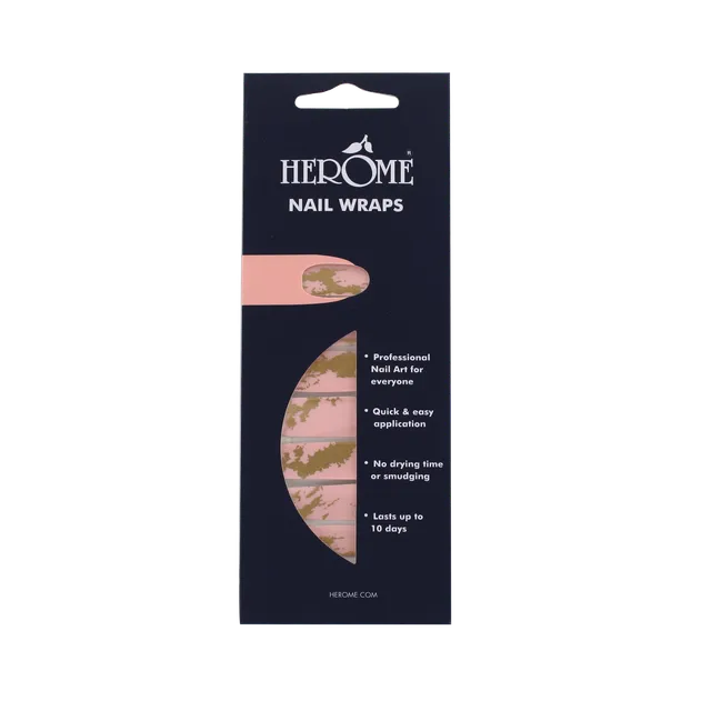 her-me-nagelfolien-rosa-goldmarmor-nail-wraps-ohne-uv-lampe image 1