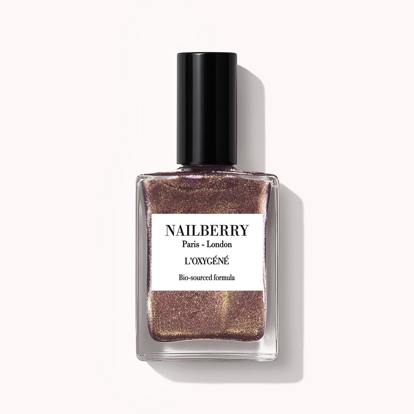 nailberry-pink-sand-nagellack-ros-gold-glitzer-opaque image 1