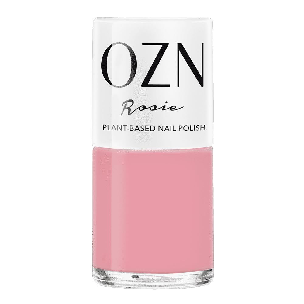 ozn-rosie-pflanzenbasierter-nagellack-dunkelrosa-12ml image 1