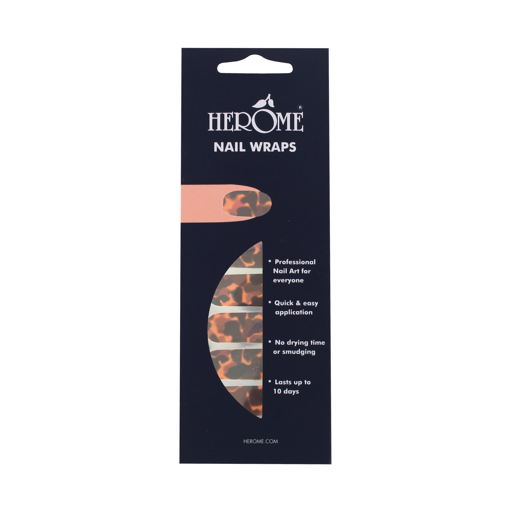 her-me-nagelfolien-schildkr-te-nail-wraps image 1
