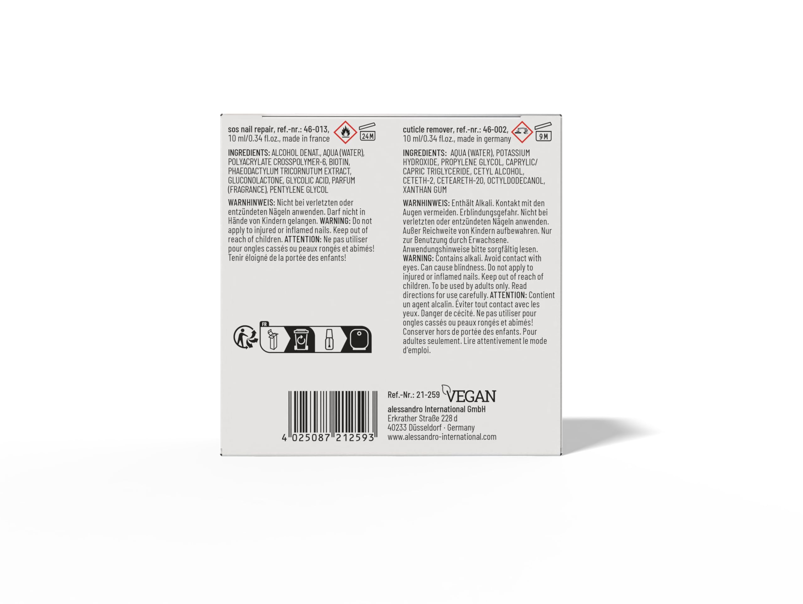 alessandro-nail-clinic-box-bye-cuticle-repair-set-2x10ml image 2
