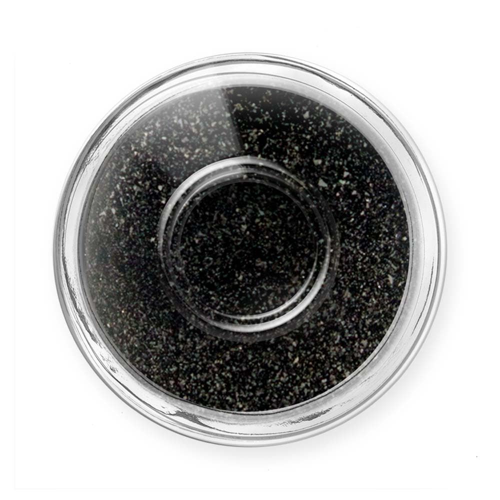 ozn-marry-nagellack-transparentes-schwarz-mit-silber-glitzer image 3