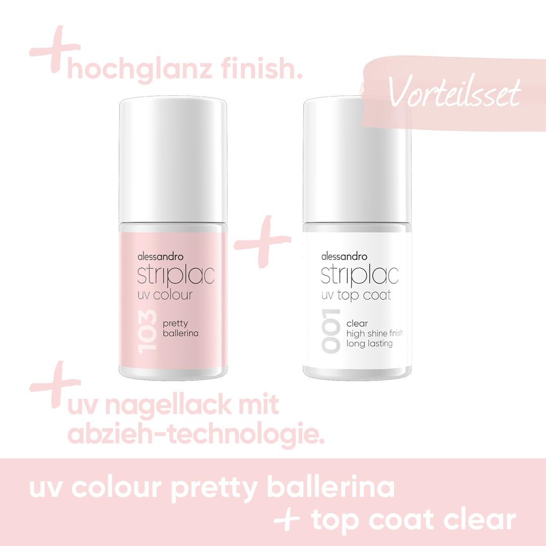 alessandro-striplac-pretty-ballerina-top-coat-bundle-2x-6-5ml image 2