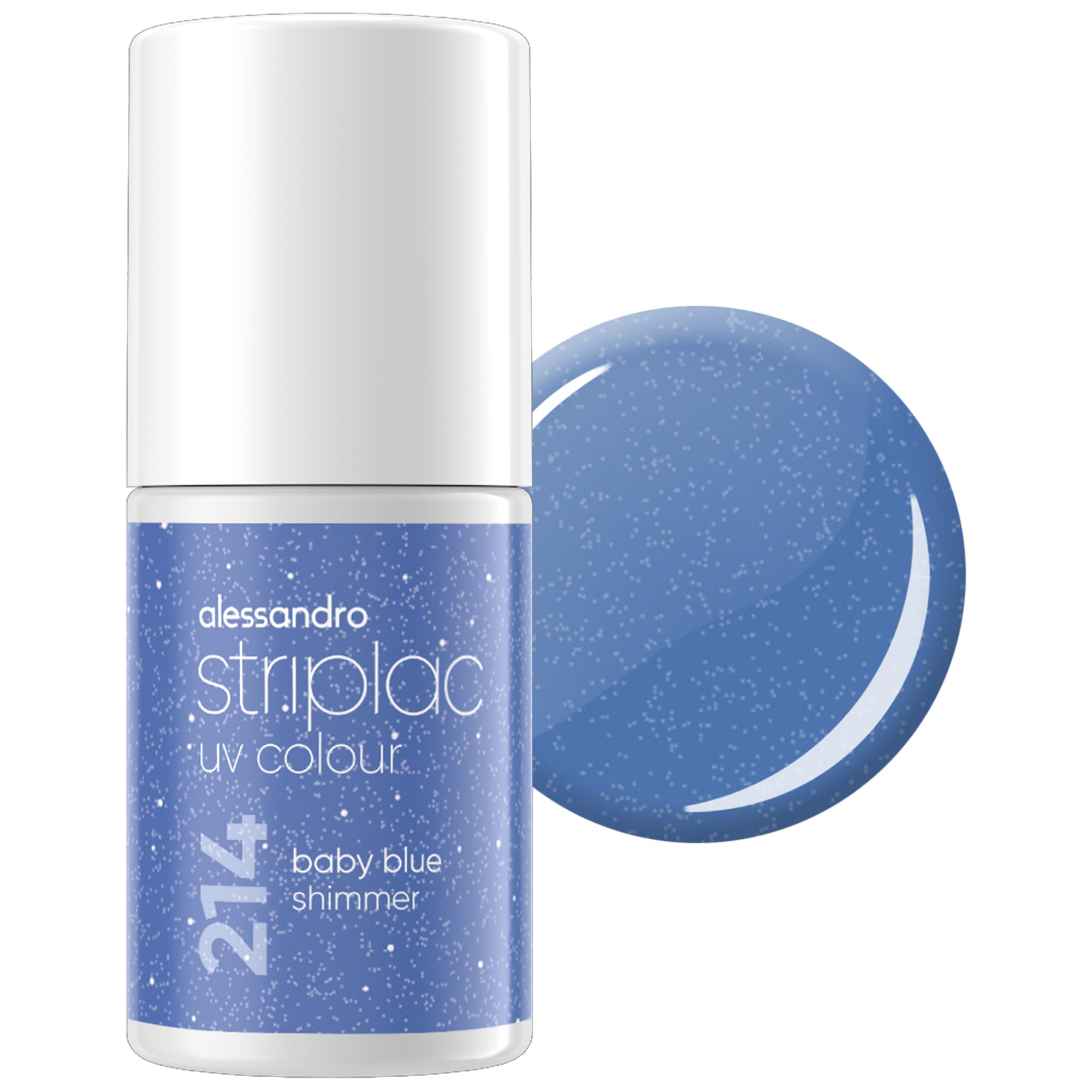 alessandro-striplac-uv-nagellack-baby-blue-shimmer-6-5-ml-blau image 1
