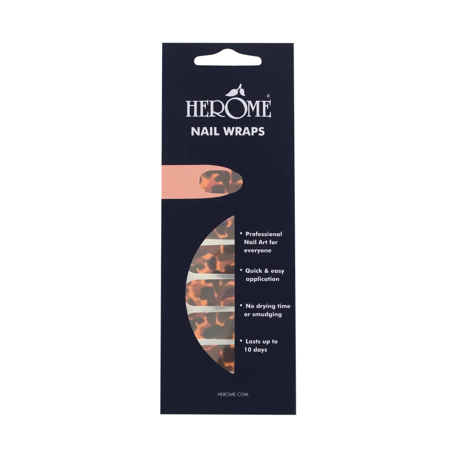 her-me-nagelfolien-schildkr-te-nail-wraps image 1