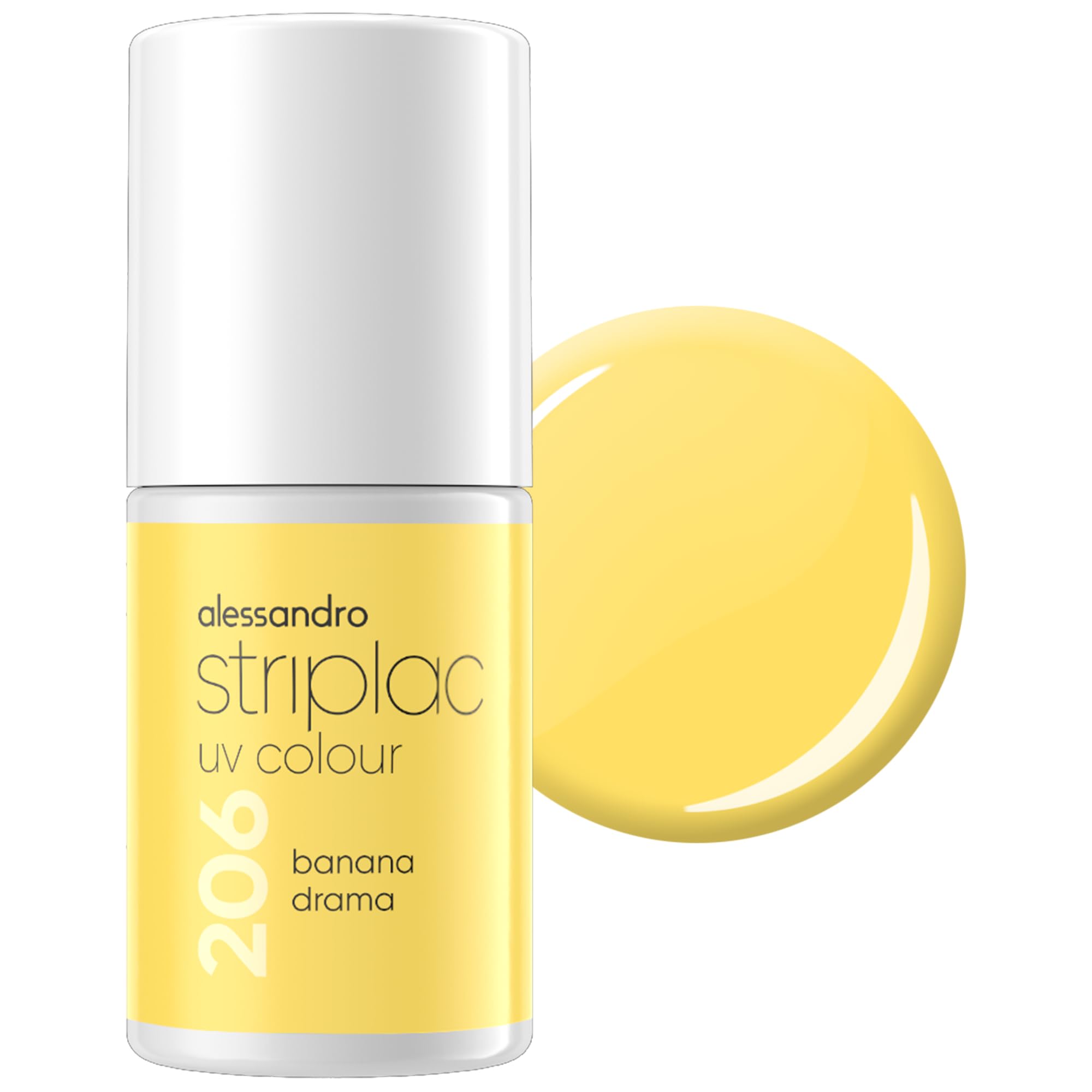 alessandro-striplac-uv-nagellack-banana-drama-gelb-6-5-ml image 1